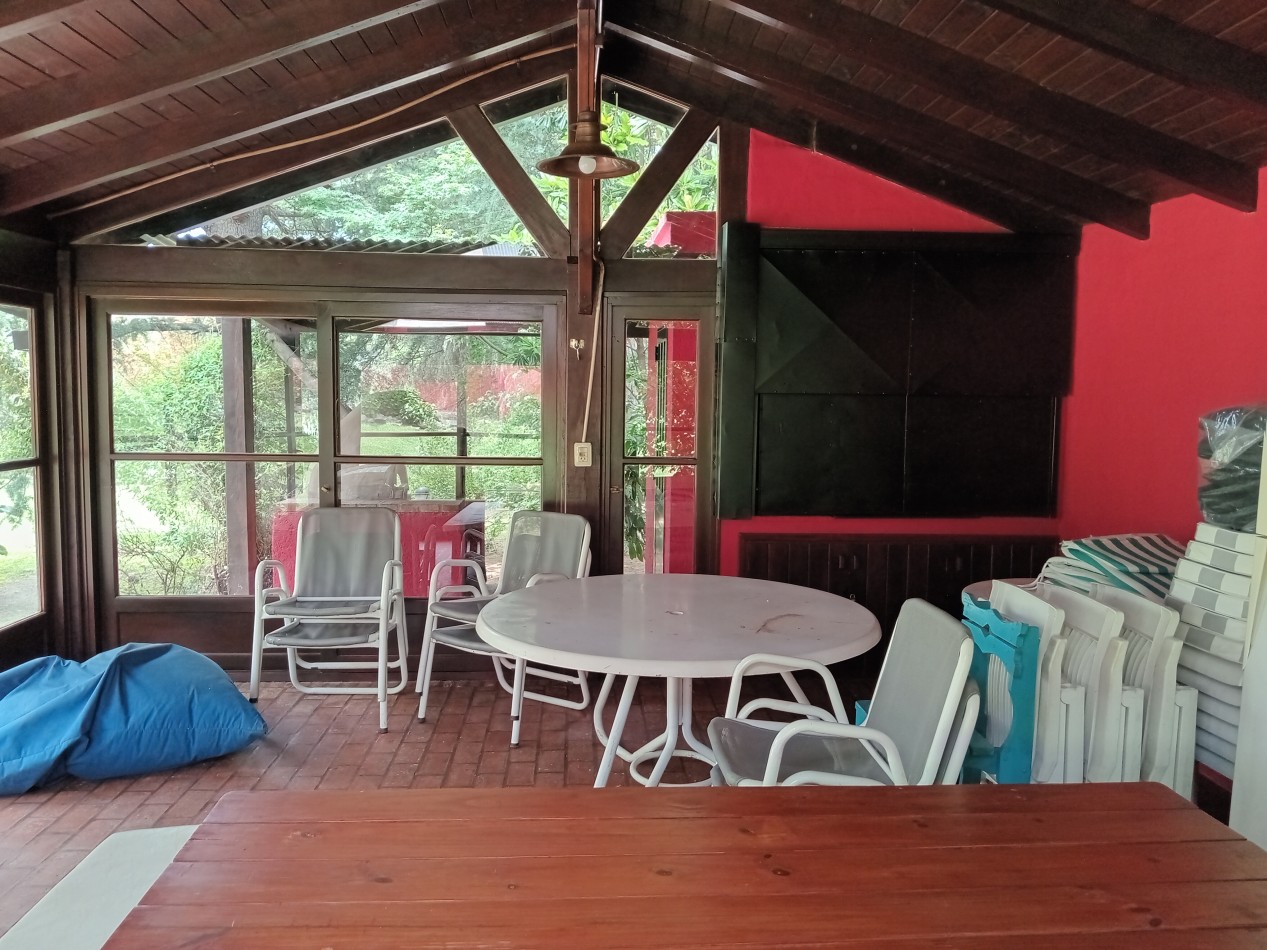 SE ALQUILA CASONA A POCOS METROS DEL LAGO EN VILLA DEL DIQUE