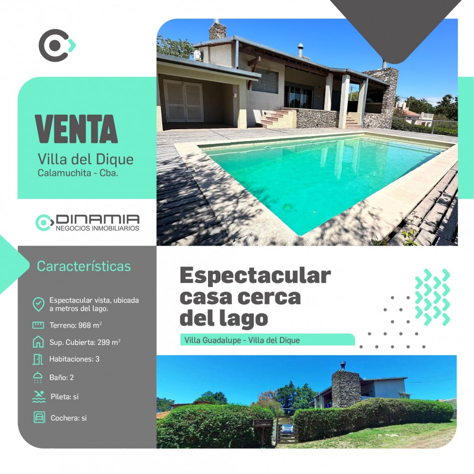 Foto Casa en Venta en Villa Del Dique, Córdoba - U$D 400.000 - pix112559120 - BienesOnLine