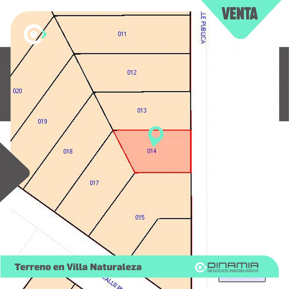  LOTES A LA VENTA EN VILLA NATURALEZA!