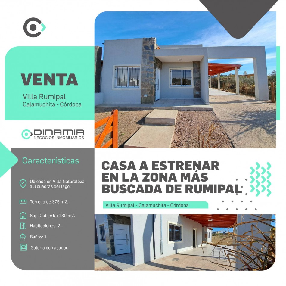 OPORTUNIDAD PERFECTA EN VILLA RUMIPAL!