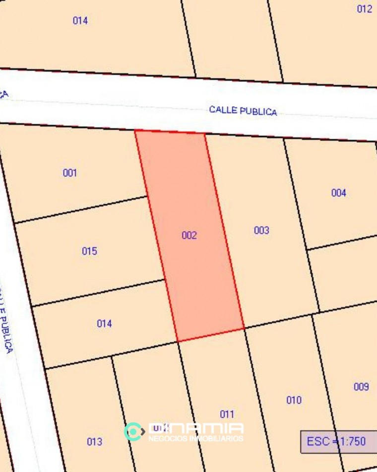 LOTE EN VENTA EN LAGOS DE CALAMUCHITA - VILLA RUMIPAL