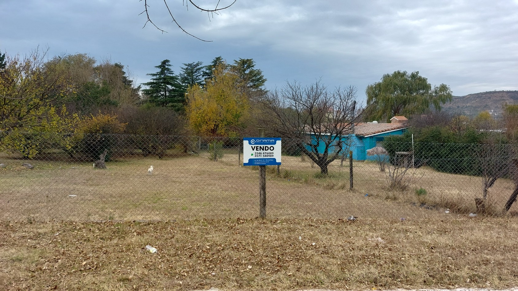  TERRENO EN VENTA EN ZONA COMERCIAL DE VILLA DEL DIQUE!