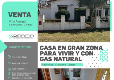 ESCUCHAMOS TU OFERTA, CASA EN VILLA RUMIPAL!